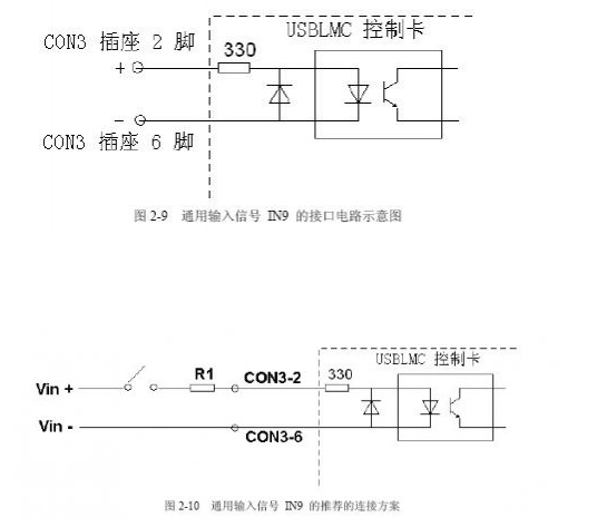 腳踏開關(guān)通用輸入信號(hào)接口電路示意圖