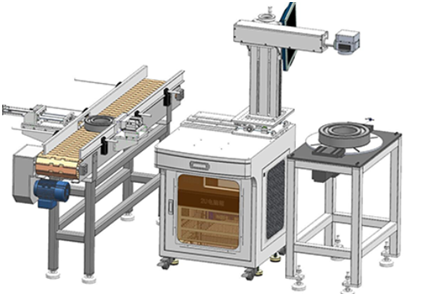 圖1-45全自動視覺激光打標機