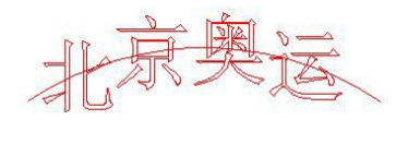 圖 4-17 中線放置