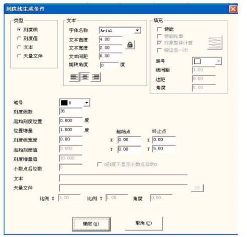 圖 8-24 刻度線生成條件