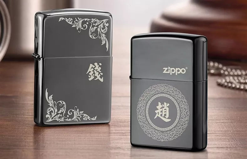 激光打標機標記Zippo打火機點燃您的收藏